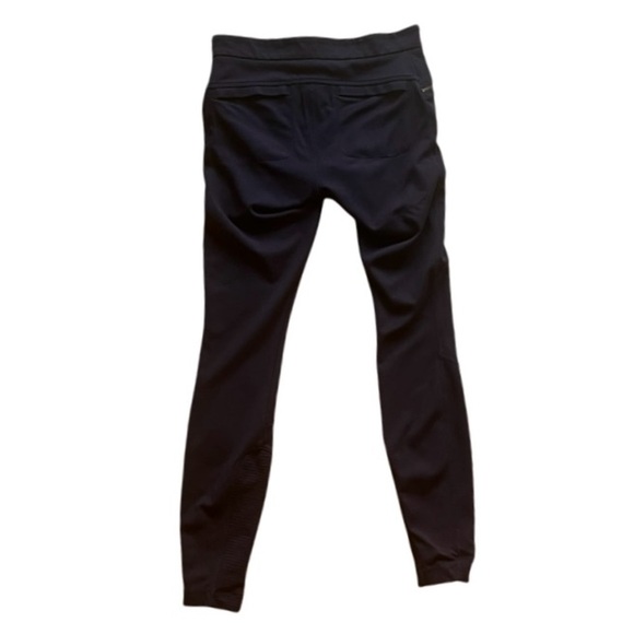 Athleta Navy Pants with Rose Gold Zippers, Women’s Size 4 - Picture 2 of 4